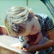 dog; Katherine (Kat) McDougal Wheeler McCandless; Saipan